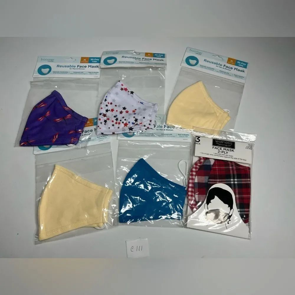 Set 8 masks size Adult